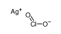 Chlorous acid silver(I) salt结构式