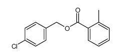 4-chlorobenzyl 2-methylbenzoate Structure