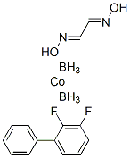 bis(Boron difluoro diphenyl glyoximate) cobalt Structure