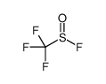 trifluoromethanesulfinyl fluoride结构式