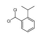 1-(dichloromethyl)-2-propan-2-ylbenzene结构式