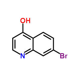 7-溴-4-羟基喹啉结构式