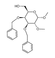 methyl 3,4-di-O-benzyl-2-O-methyl-α-D-galactopyranoside Structure
