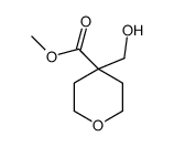 4-(羟基甲基)四氢-2H-吡喃-4-羧酸甲酯结构式