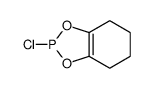2-chloro-4,5,6,7-tetrahydro-1,3,2-benzodioxaphosphole Structure