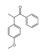 2-(4-methoxyphenyl)-1-phenylpropan-1-one Structure