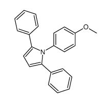 1-(4-methoxyphenyl)-2,5-diphenyl-1H-pyrrole Structure