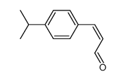 3-p-isopropylphenyl-2Z-propenal结构式
