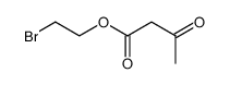 2-bromoethyl acetoacetate Structure