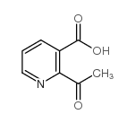 2-acetonicotinic acid Structure
