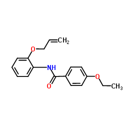 N-[2-(Allyloxy)phenyl]-4-ethoxybenzamide结构式