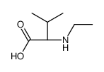 N-ethyl-L-Valine。结构式