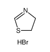 Thiazole, 4,5-dihydro-, hydrobromide (1:1)结构式