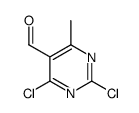 2,4-Dichloro-6-methylpyrimidine-5-carbaldehyde structure