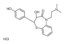 Deacetyl-O-demethyl Diltiazem Hydrochloride Structure