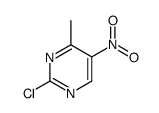 2-氯-4-甲基-5-硝基嘧啶结构式