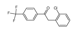 (2-chlorobenzyl)(4-trifluoromethylphenyl)methanone Structure