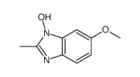 (9ci)-1-羟基-6-甲氧基-2-甲基-1H-苯并咪唑结构式
