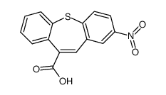 2-nitro-dibenzo[b,f]thiepin-10-carboxylic acid Structure