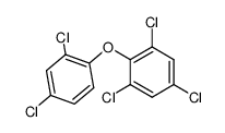 2,2',4,4',6-pentachlorodiphenyl ether Structure