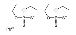 diethoxy-sulfanylidene-sulfido-λ5-phosphane,lead(2+)结构式