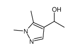 1-(1,5-二甲基-1H-吡唑-4-基)乙醇结构式