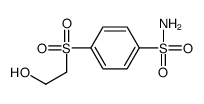 4-(2-hydroxyethylsulfonyl)benzenesulfonamide Structure