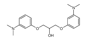 1,3-bis[3-(dimethylamino)phenoxy]propan-2-ol Structure