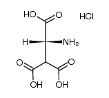D-β-carboxyaspartic acid结构式