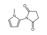 N-(1-methyl-1H-pyrrol-2-yl)succinimide Structure