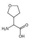 2-AMINO-2-(TETRAHYDROFURAN-3-YL)ACETIC ACID Structure