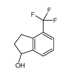 4-(trifluoromethyl)-2,3-dihydro-1H-inden-1-ol Structure