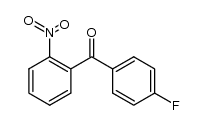 (4-fluorophenyl)(2-nitrophenyl)methanone结构式