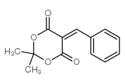 2,2-DIMETHYL-5-(PHENYLMETHYLENE)-1,3-DIOXANE-4,6-DIONE structure