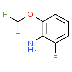 2-(Difluoromethoxy)-6-fluoroaniline Structure