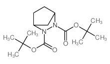 2,3-Diazabicyclo[2.2.1]heptane-2,3-dicarboxylicacid, 2,3-bis(1,1-dimethylethyl) ester Structure