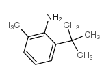 2-叔丁基-6-甲基苯胺结构式