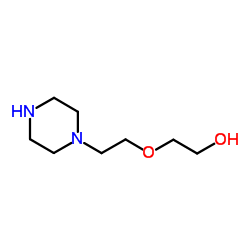 2-[2-(1-Piperazinyl)ethoxy]ethanol Structure
