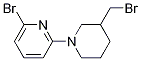 6'-溴-3-溴甲基-3,4,5,6-四氢-2H-[1,2']联吡啶结构式