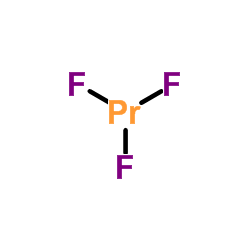 Praseodymium trifluoride structure