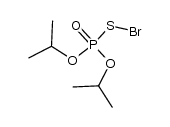 diisopropoxyphosphorylsulfenyl bromide Structure