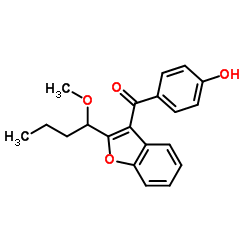 Des(二乙氨基乙基)-二去氧-1′-甲氧基胺碘酮结构式
