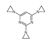 2,4,6-Tris(1-aziridinyl)pyrimidine Structure