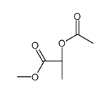 2-(S)-乙酰氧基丙酸甲酯结构式