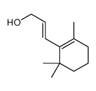3-(2,6,6-trimethylcyclohexen-1-yl)prop-2-en-1-ol结构式