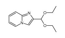 2-diethoxymethylimidazo[1,2-a]pyridine结构式