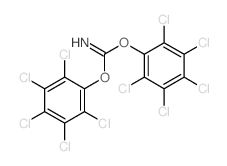 Carbonimidic acid,bis(pentachlorophenyl) ester (9CI)结构式