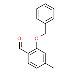 2-(Benzyloxy)-4-methyl benzaldehyde structure