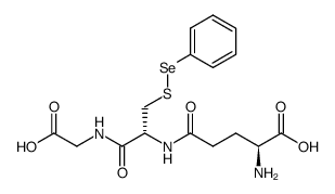 S-(phenylselenenyl)glutathione Structure