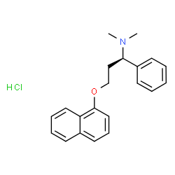 (R)-Dapoxetine Hydrochloride Structure
